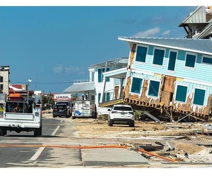 Home and Community Devastated by Storm Surge